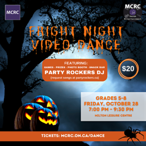 Fright Night Video Dance Flyer