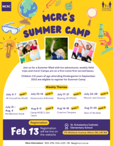 Summer Camp 2023 Flyer