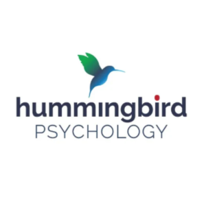 Hummingbird psychology logo