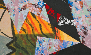 various patterned collage papers