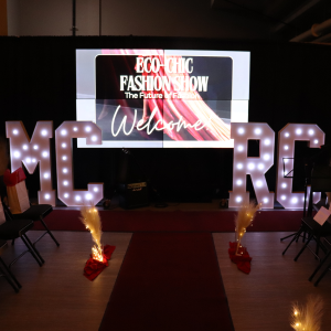 The runway at Eco Chic 2025
