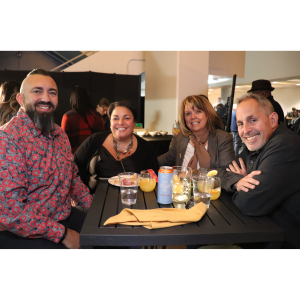 2 smiling couples at Eco Chic 2025